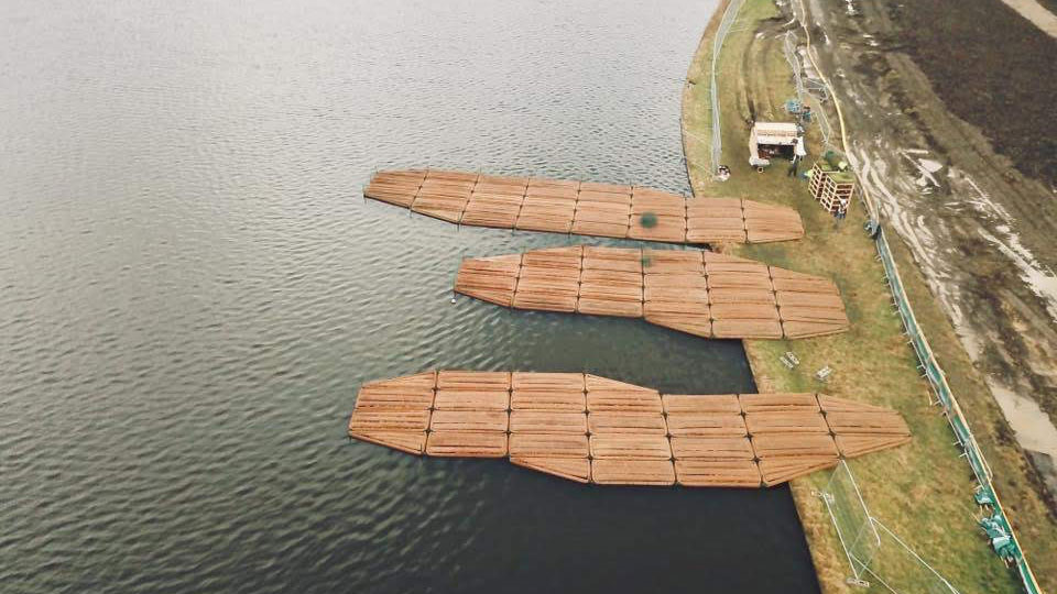 A Fleet of Floating Islands for Killingworth Lake Biomatrix